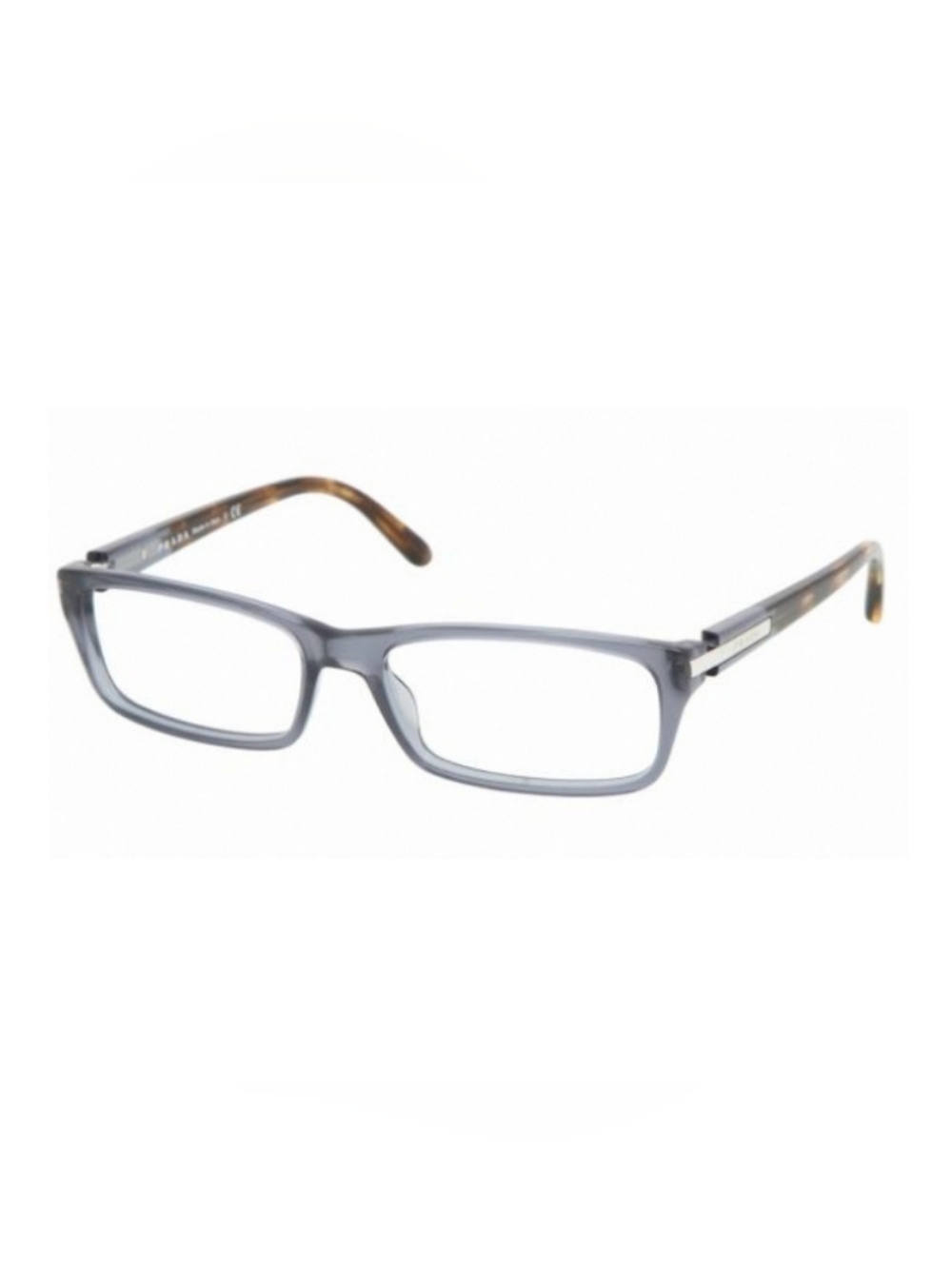 Prada Tortoiseshell Brown and Cream Eyeglass Temple Arm
